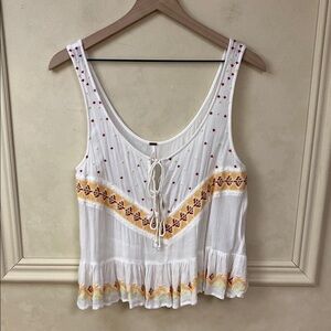 Free People Anna  Bohemian Top size Small